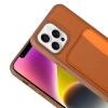 Apple iPhone 16 Pro Kılıf Kartlıklı Zore X-Kart Silikon Kapak