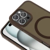 Apple iPhone 16 Pro Kılıf M-safe Şarj Özellikli Mat Arka Yüzey Zore Sio Kapak