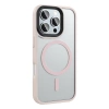 Apple iPhone 16 Pro Kılıf Mat Arka Yüzey Wireless Şarj Özellikli Zore Flet M-safe Kapak