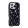 Apple iPhone 16 Pro Kılıf Taşlı ve Simli Tasarım Zore Azra Kapak