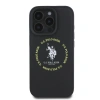 Apple iPhone 16 Pro Kılıf U.S. Polo Assn. Orjinal Lisanslı M-safe Şarj Özellikli Circle ve Double Horse Logolu Deri Kapak