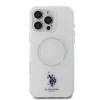 Apple iPhone 16 Pro Kılıf U.S. Polo Assn. Orjinal Lisanslı M-safe Şarj Özellikli IML Double Horse Logolu Ring Kapak