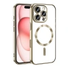 Apple iPhone 16 Pro Max Kılıf Kamera Korumalı M-safe Wireless Şarj Özellikli Zore Demre Kapak