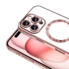 Apple iPhone 16 Pro Max Kılıf Kamera Korumalı M-safe Wireless Şarj Özellikli Zore Demre Kapak