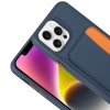 Apple iPhone 16 Pro Max Kılıf Kartlıklı Zore X-Kart Silikon Kapak