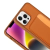Apple iPhone 16 Pro Max Kılıf Kartlıklı Zore X-Kart Silikon Kapak