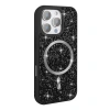 Apple iPhone 16 Pro Max Kılıf Pırlanta Tasarımlı M-safe Şarj Özellikli Zore Mozaik Silikon Kapak