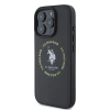 Apple iPhone 16 Pro Max Kılıf U.S. Polo Assn. Orjinal Lisanslı M-safe Şarj Özellikli Circle ve Double Horse Logolu Deri Kapak