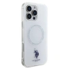 Apple iPhone 16 Pro Max Kılıf U.S. Polo Assn. Orjinal Lisanslı M-safe Şarj Özellikli IML Double Horse Logolu Ring Kapak