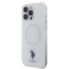 Apple iPhone 16 Pro Max Kılıf U.S. Polo Assn. Orjinal Lisanslı M-safe Şarj Özellikli IML Double Horse Logolu Ring Kapak