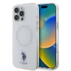 Apple iPhone 16 Pro Max Kılıf U.S. Polo Assn. Orjinal Lisanslı M-safe Şarj Özellikli IML Double Horse Logolu Ring Kapak