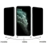 Apple iPhone 16 Pro Zore Kolay Uygulama Aparatlı 5D Magic Privacy Glass Hayalet Cam Ekran