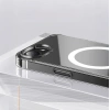 Apple iPhone 16E Kılıf M-safe Şarj Özellikli Şeffaf Sert PC Zore Embos Kapak