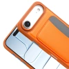 Apple iPhone 17 Air Kılıf Kartlıklı Zore X-Kart Silikon Kapak