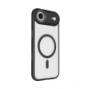Apple iPhone 17 Air Kılıf Wireless Şarj Özellikli Zore Krom M-safe Silikon Kapak