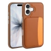 Apple iPhone 17 Kılıf Kartlıklı Zore X-Kart Silikon Kapak