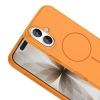 Apple iPhone 17 Kılıf M-Safe Şarj Özellikli Metal Kamera Çerçeveli Zore Edi Silikon Kapak