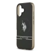 Apple iPhone 17 Kılıf U.S. Polo Assn. Orjinal Lisanslı M-safe Şarj Özellikli IML Double Horse Stripe Logolu Kapak