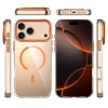 Apple iPhone 17 Pro Kılıf M-safe Şarj Özellikli Airbagli Kamera Standlı Zore Azor Kapak