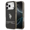 Apple iPhone 17 Pro Kılıf U.S. Polo Assn. Orjinal Lisanslı M-safe Şarj Özellikli IML Double Horse Stripe Logolu Kapak