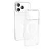 Apple iPhone 17 Pro Max Kılıf IC Çipli Zore Wireless Şarj Özellikli Şeffaf Orjin Kapak