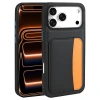 Apple iPhone 17 Pro Max Kılıf Kartlıklı Zore X-Kart Silikon Kapak