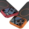 Apple iPhone 17 Pro Max Kılıf M-safe Şarj Özellikli Çift Parçalı Zore Napoli Kapak