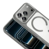 Apple iPhone 17 Pro Max Kılıf M-Safe Şarj Özellikli Metal Kamera Çerçeveli Zore Tiko Kapak