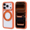 Apple iPhone 17 Pro Max Kılıf M-Safe Şarj Özellikli Standlı Zore Piza Silikon Kapak