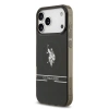 Apple iPhone 17 Pro Max Kılıf U.S. Polo Assn. Orjinal Lisanslı M-safe Şarj Özellikli IML Double Horse Stripe Logolu Kapak