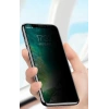 Apple iPhone XS 5.8 Zore Anti-Dust Mat Privacy Temperli Ekran Koruyucu