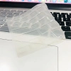 Apple Macbook 16 Touch Bar A2141 Zore Klavye Koruyucu Transparan Buzlu Silikon Ped