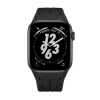 Apple Watch 10 46mm KRD-127 Metal Tokalı Silikon Kordon