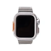 Apple Watch 44mm Zore KRD-126 Sert Kasa Koruyuculu Metal Kordon