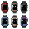 Apple Watch 7 41mm Zore KRD-88 Sert PC Kasa Koruyuculu Silikon Kordon