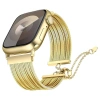 Apple Watch 7 45mm Zore KRD-137 Metal Hasır Kordon
