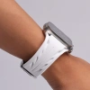 Apple Watch Ultra 49mm KRD-127 Metal Tokalı Silikon Kordon