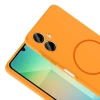 Galaxy A06 Kılıf M-safe Şarj Özellikli Zore Meta Kapak