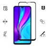 Galaxy A12 Zore Kenarları Kırılmaya Dayanıklı Cam Ekran Koruyucu