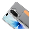 Galaxy A17 Kılıf Kartlıklı Zore X-Kart Silikon Kapak