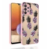 Galaxy A32 4G Kılıf Desenli Kamera Korumalı Parlak Zore Nora Kapak