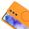 Galaxy A35 Kılıf M-safe Şarj Özellikli Zore Meta Kapak