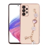 Galaxy A52 Kılıf El Tutamaçlı Kamera Korumalı Zore Taka Silikon Kapak