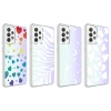 Galaxy A52 Kılıf Zore M-Blue Desenli Kapak