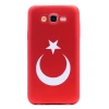 Galaxy Grand Prime G530 Kılıf Zore Bayrak Silikon