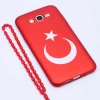 Galaxy Grand Prime G530 Kılıf Zore Bayrak Silikon