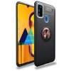 Galaxy M21 Kılıf Zore Ravel Silikon Kapak