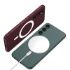 Galaxy S23 Kılıf Wireless Şarj Özellikli Zore Kıpta M-safe Silikon Kapak