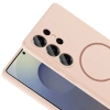 Galaxy S24 Ultra Kılıf M-safe Şarj Özellikli Zore Meta Kapak
