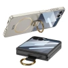 Galaxy Z Flip 7 Kılıf M-safe Şarj Özellikli Zore Kıpta Yüzüklü Flip Sert Kapak